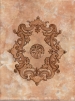 Декор Капри коричневый 1634-0092   