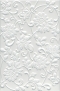 Плитка Аджанта Цветы белый 8216