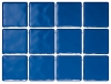 Плитка Бриз синий 1243Т из 12 частей 9,9х9,9